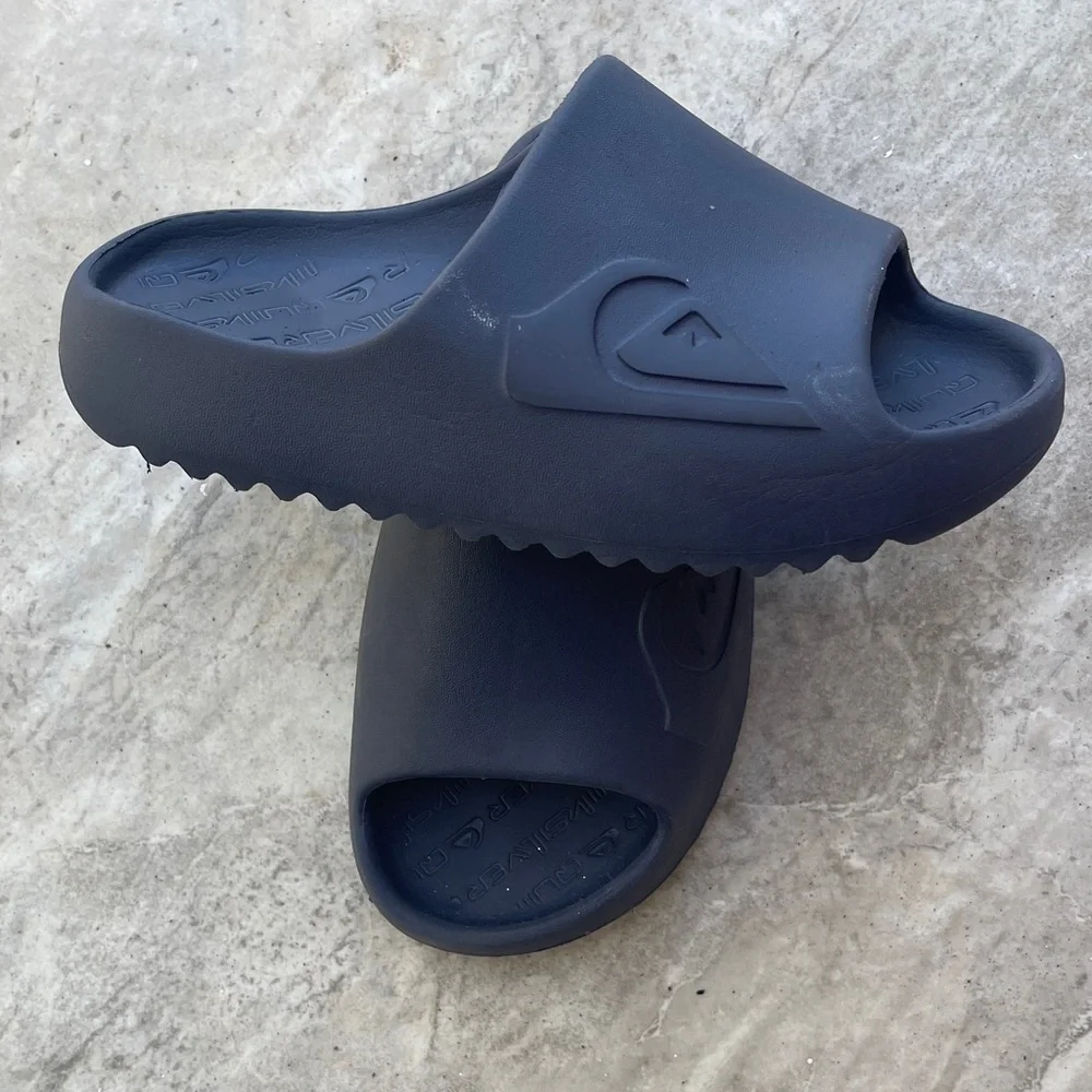 Quiksilver Kids Navy Slide Sandals